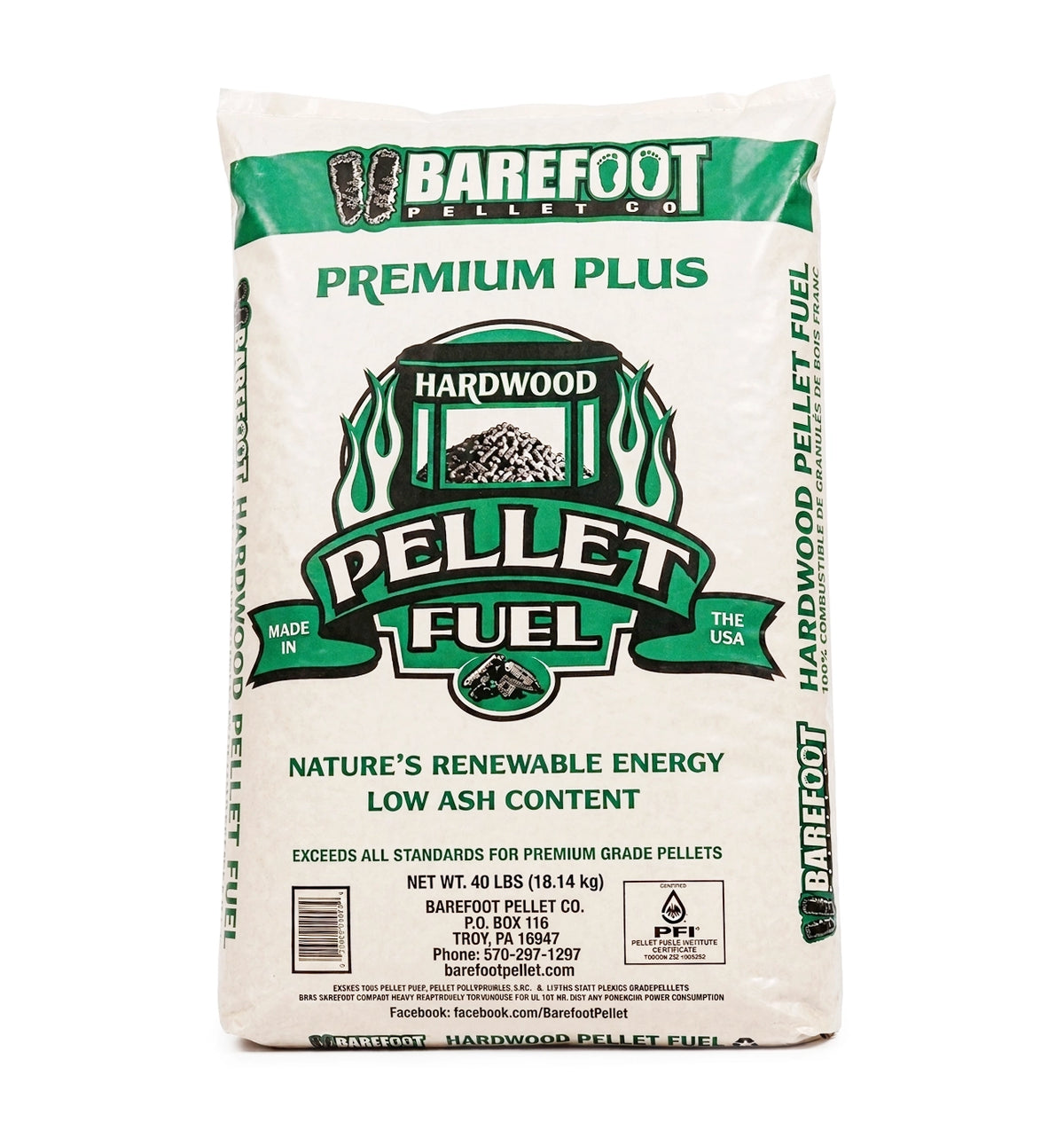 Barefoot Wood Pellets (1 ton)