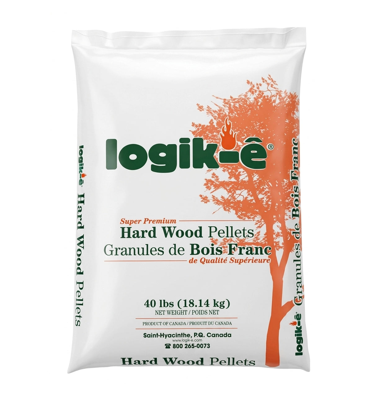 Logik-e Hardwood Pellets (1 ton)