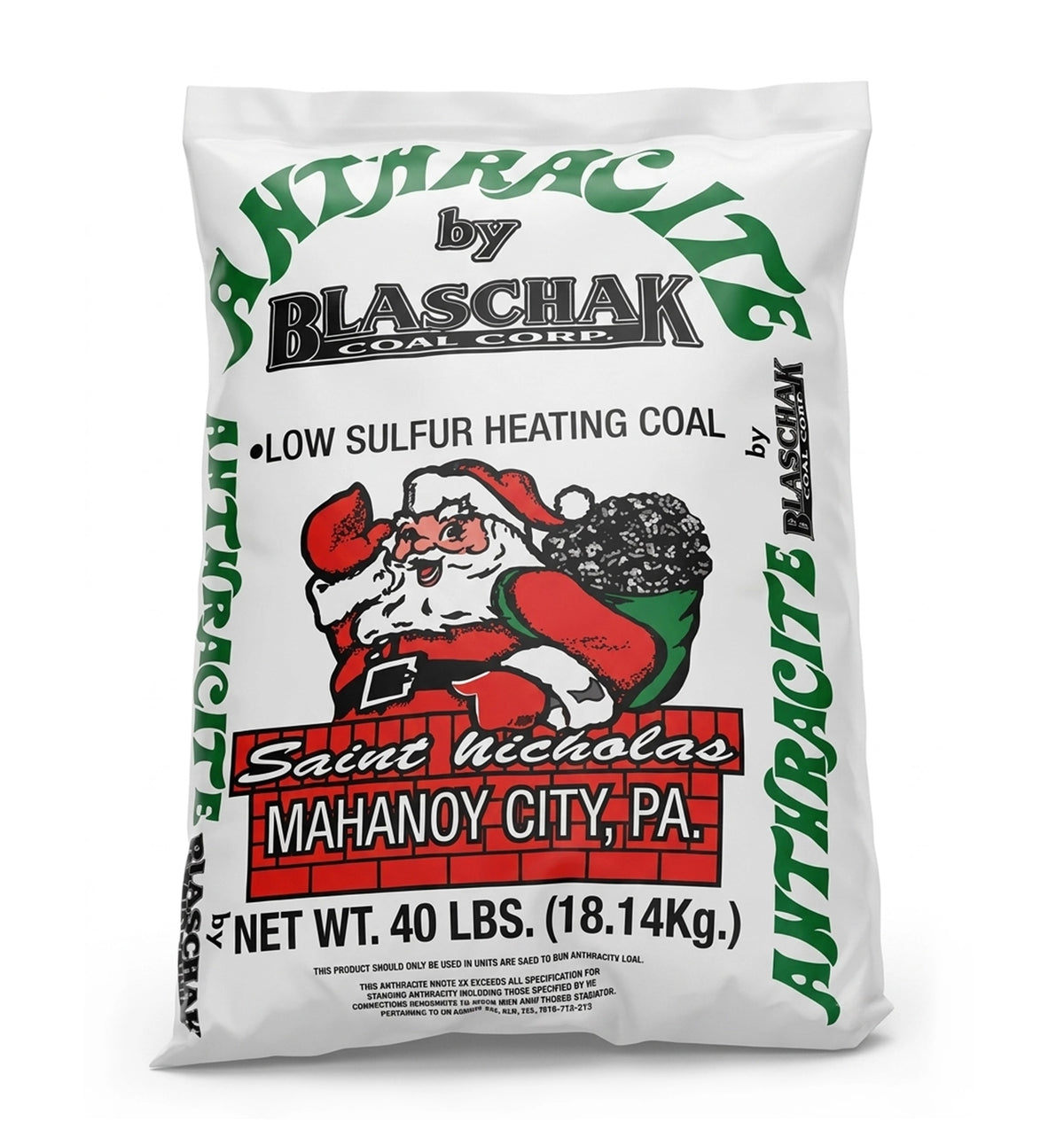 Blaschak Anthracite Coal - RICE (1.2 Ton)